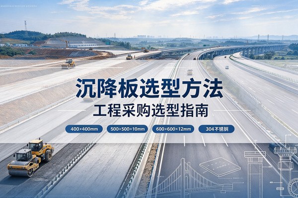 化州沉降板选择方法