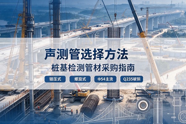 化州声测管选型标准