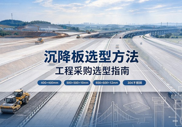 化州沉降板选择方法
